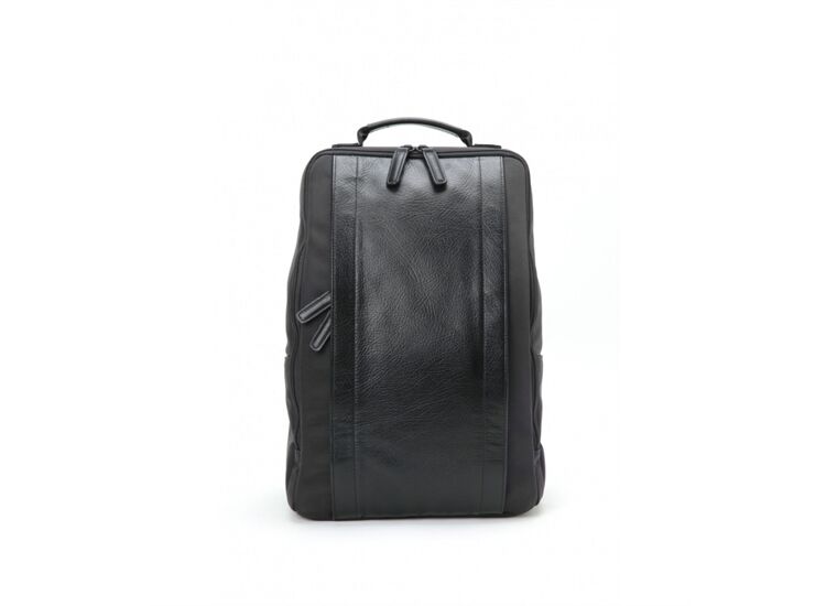 Artisan & Artist RR4-06C Leather Panel Backpack