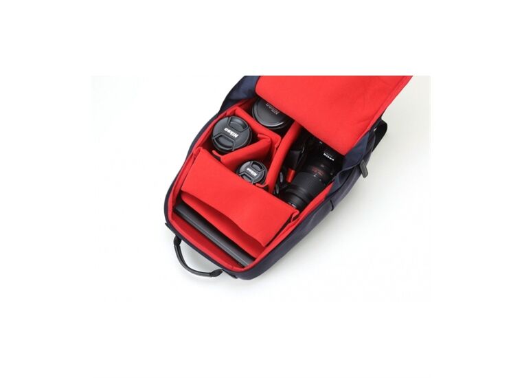 Artisan & Artist RR4-06C Leather Panel Backpack