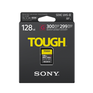 Sony SF-G128/TG 128GB SD Tough Professional 300MB/S Sony SF-G128/TG 128GB SD Tough Professional 300MB/S