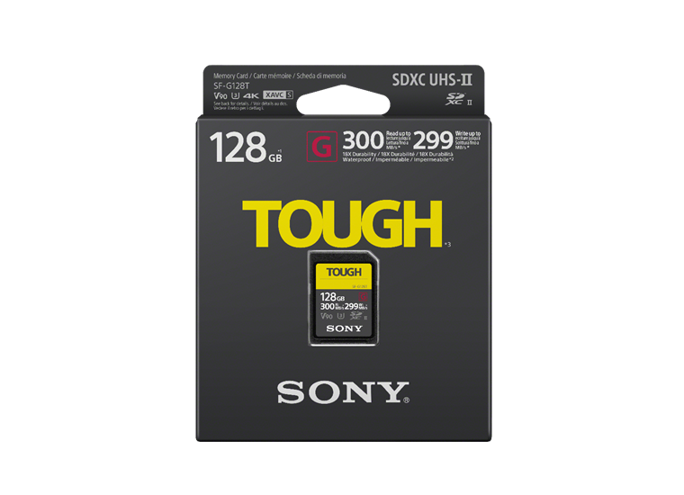 Sony SF-G128/TG 128GB SD Tough Professional 300MB/S