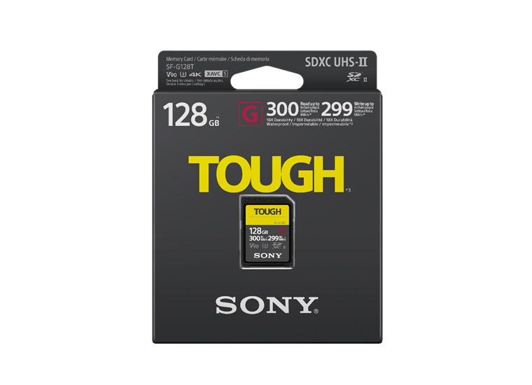 Sony SF-G128/TG 128GB SD Tough Professional 300MB/S