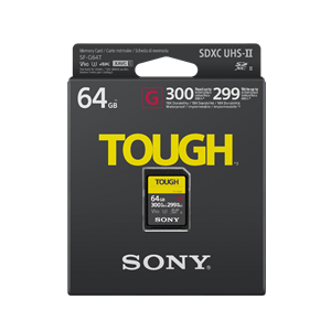 Sony SF-G64/TG Tough Professional SD R300MB/W299MB/S Sony SF-G64/TG Tough Professional SD R300MB/W299MB/S