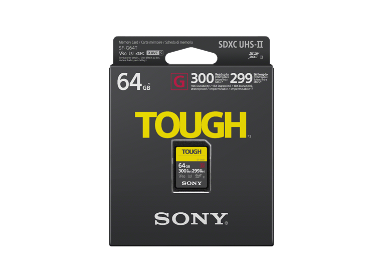 Sony SF-G64/TG Tough Professional SD R300MB/W299MB/S