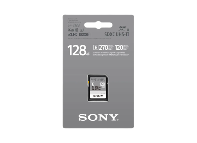 Sony SF-E128 A/T 128GB SD-Card UHS-II 270/100MB/s