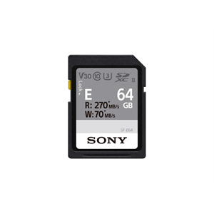 Sony SF-E64/T1 64GB SD-Card UHS-II 270/70MB/s