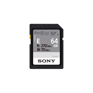 Sony SF-E64/T1  64GB SD-Card UHS-II 270/70MB/s