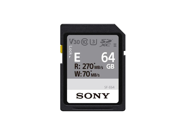 Sony SF-E64/T1 64GB SD-Card UHS-II 270/70MB/s