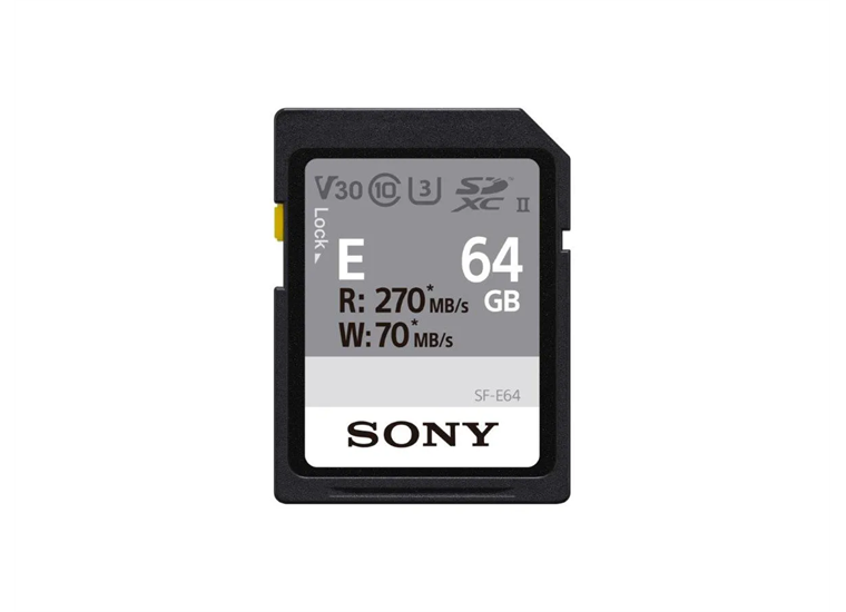 Sony SF-E64/T1 64GB SD-Card UHS-II 270/70MB/s