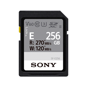 Sony SF-E256/T1  256GB SD-Card UHS-II 270/120MB/s