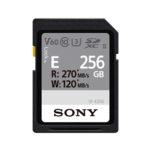 Sony SF-E256/T1  256GB SD-Card UHS-II 270/120MB/s