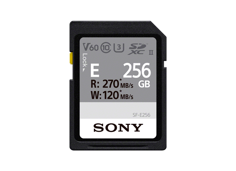 Sony SF-E256/T1 256GB SD-Card UHS-II 270/120MB/s