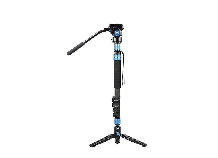 Sirui P-325FL Einbeinstativ Carbon mit Standspinne + VA5