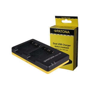 Patona Ladegerät Dual USB für Sony NP-BG1