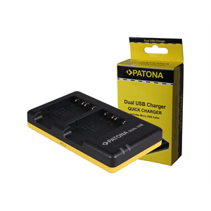 Patona Ladegerät Dual USB für Sony NP-BG1