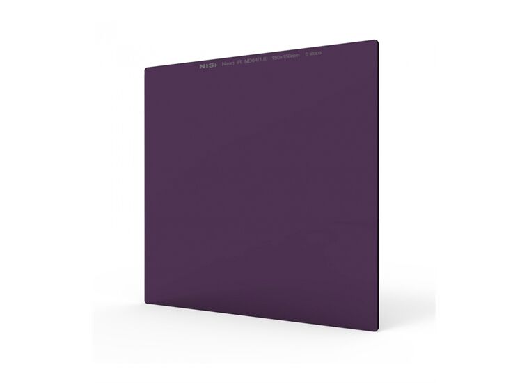 Nisi IR ND64 -Filter 6-Stops 150x150mm