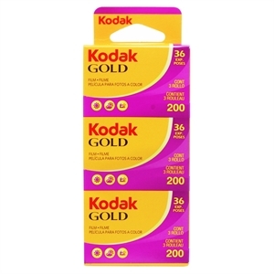 Kodak GOLD 200 GB 135-36  3-Pack Carded