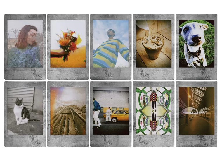 Fujifilm Instax Mini Stone Gray 10