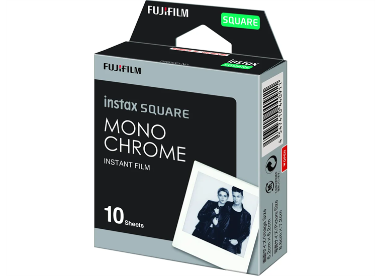 Fujifilm Instax Square Mono Chrome 10 Blatt
