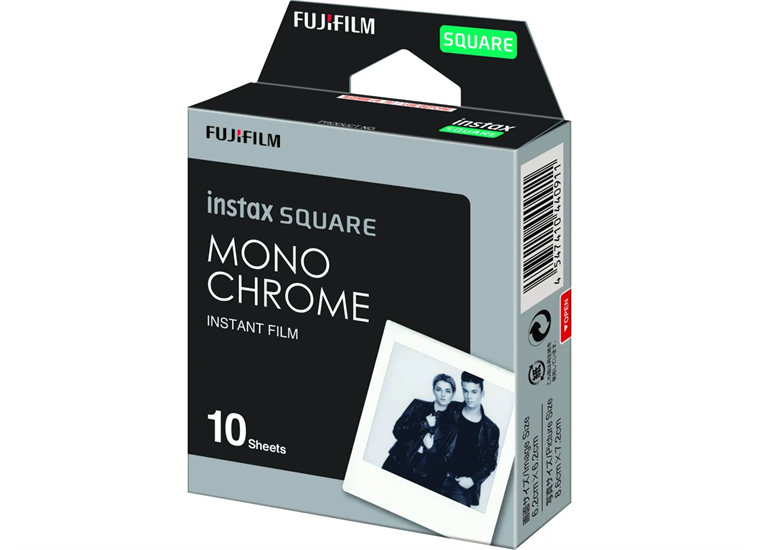 Fujifilm Instax Square Mono Chrome 10 Blatt