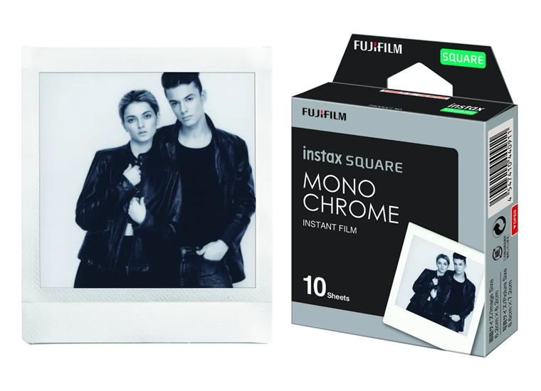 Fujifilm Instax Square Mono Chrome 10 Blatt
