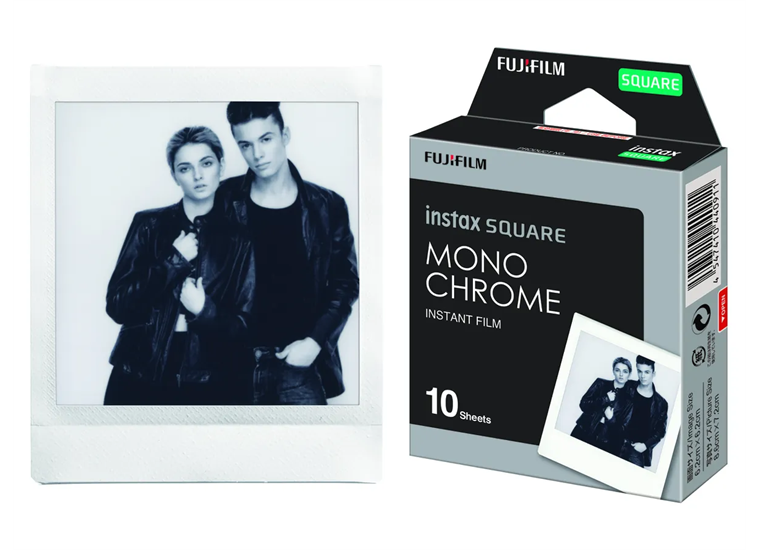Fujifilm Instax Square Mono Chrome 10 Blatt