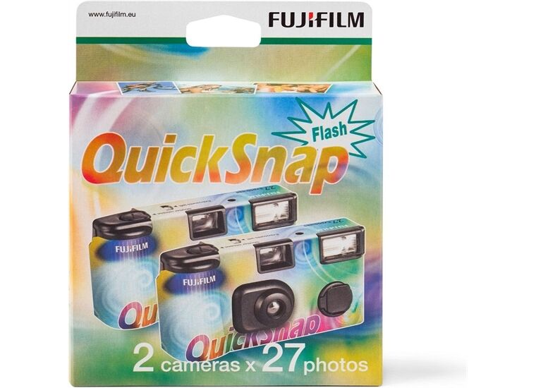 Fujifilm Einwegkamera Quicksnap DUO ED27 Flash 400 ASA