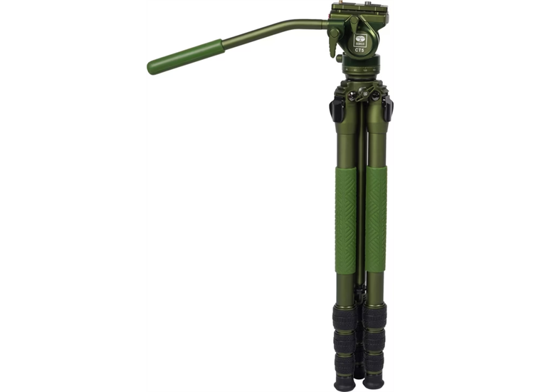Sirui CT04+CT5 PilotAlu Video Stativ mit Videoneiger
