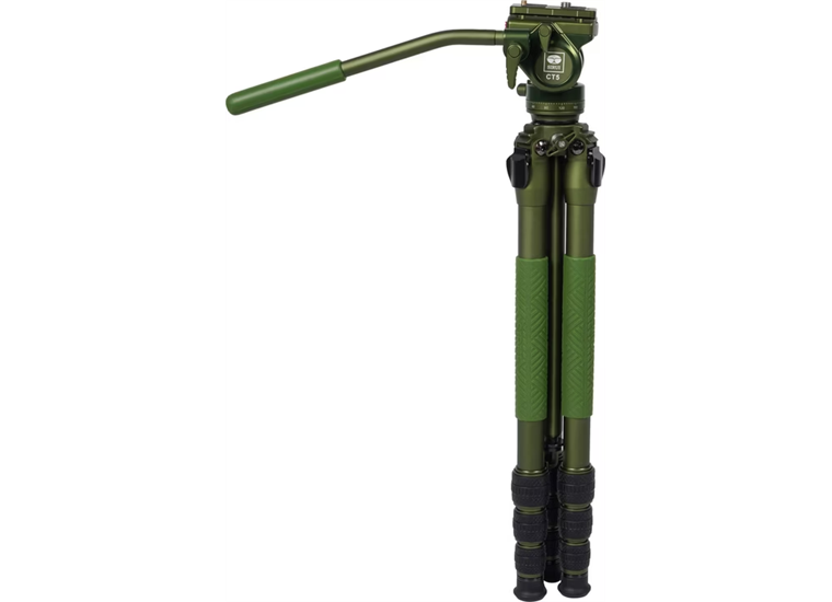 Sirui CT04+CT5 PilotAlu Video Stativ mit Videoneiger