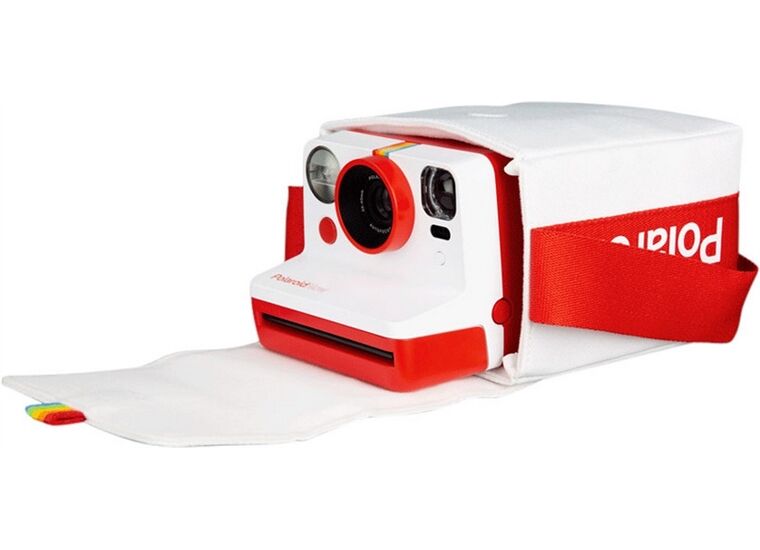 Polaroid Now Bag white & red
