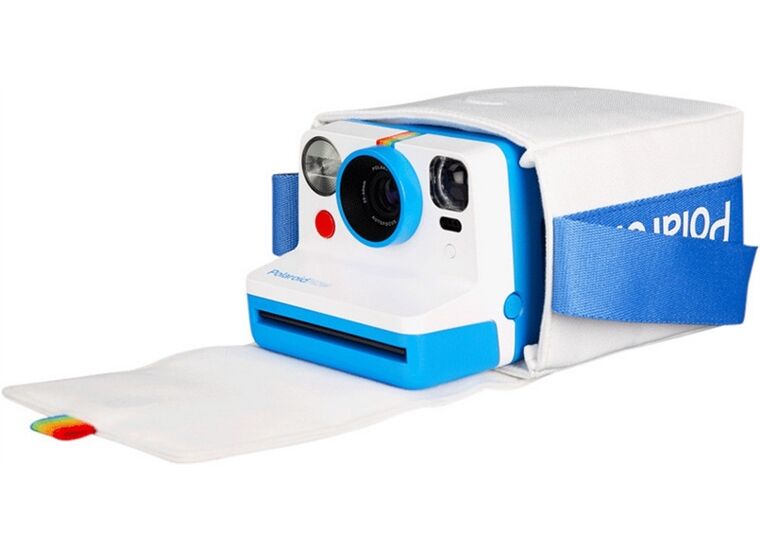 Polaroid Now Bag white & blue