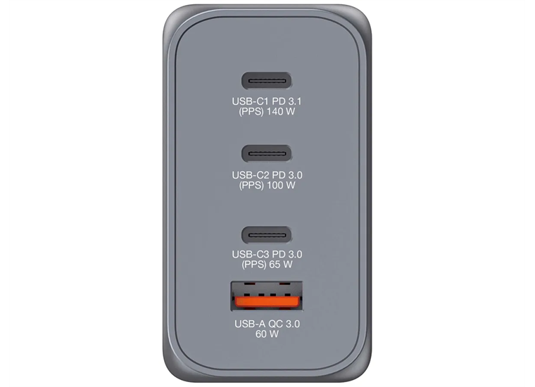 Verbatim GaN 4 Port Charger 240W