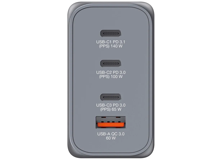 Verbatim GaN 4 Port Charger 240W