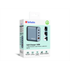 Verbatim GaN 4 Port Charger 140W