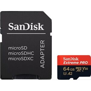 SanDisk Micro SDXC 64 GB Extreme Pro 200MB/s 90MB/s SanDisk Micro SDXC 64 GB Extreme Pro 200MB/s 90MB/s