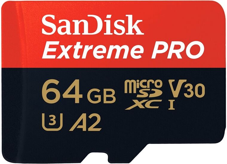 SanDisk Micro SDXC 64 GB Extreme Pro 200MB/s 90MB/s