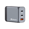 Verbatim GaN 3 Port Charger 65W