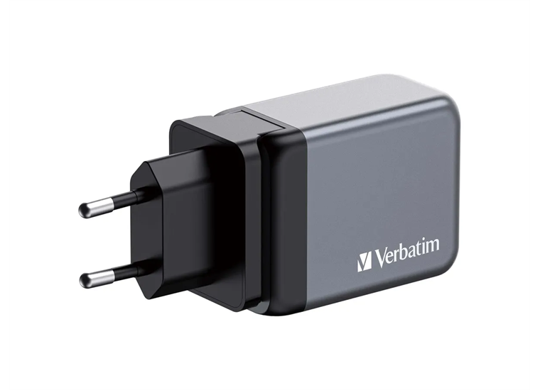 Verbatim GaN 3 Port Charger 65W