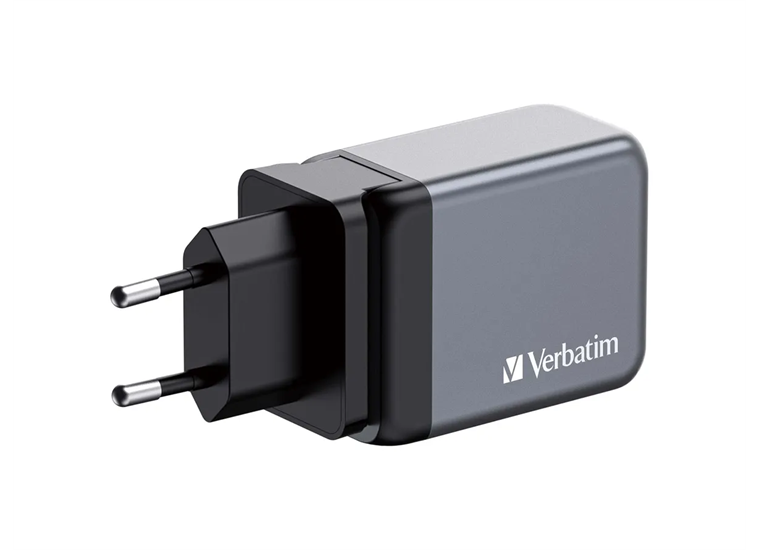 Verbatim GaN 3 Port Charger 65W