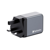 Verbatim GaN 3 Port Charger 65W