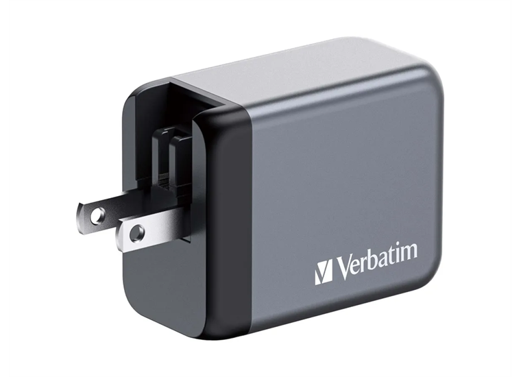Verbatim GaN 3 Port Charger 65W