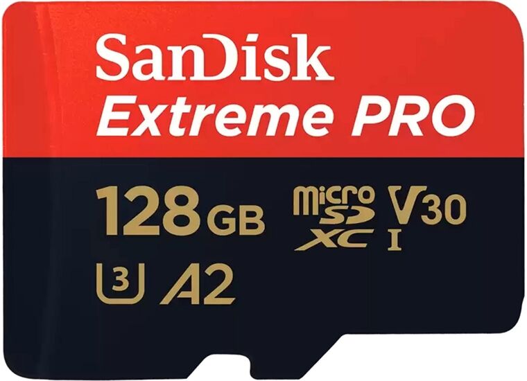 SanDisk Micro SDXC 128 GB Extreme PRO 200MB/s 90MB/s