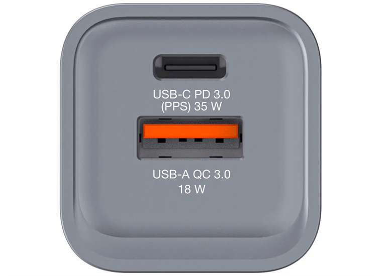 Verbatim GaN 2 Port Charger 35W