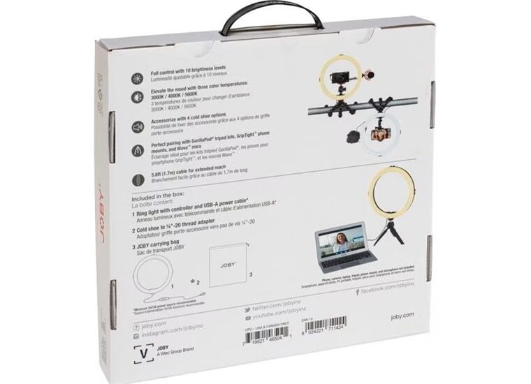 Joby Beamo Ring Light 12"