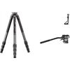 Sirui SP124+B5X Waterproof Carbon Stativ mit Videoneiger