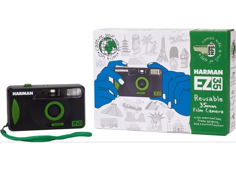 Harman PHOTO Analoge Foto Kamera EZ-35mmI + 1x HP5 135/36