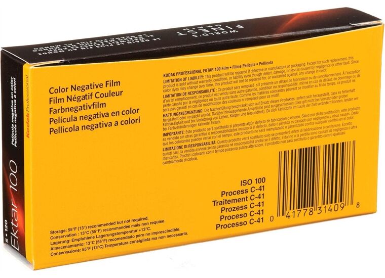 Kodak EKTAR 100 120 5-Pack