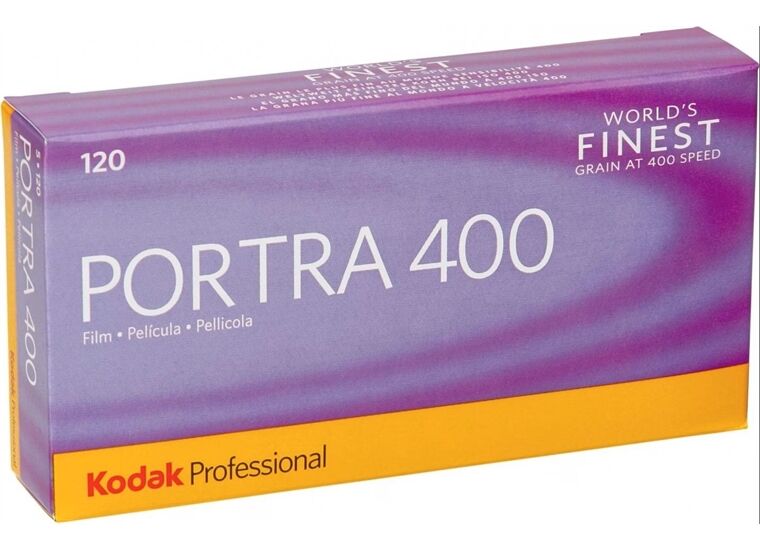 Kodak PORTRA 400 Professional 120 5-Pack