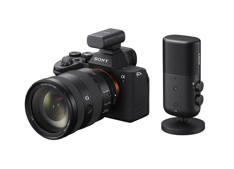 Sony ECM-S1 kabelloses Streaming-Mikrofon