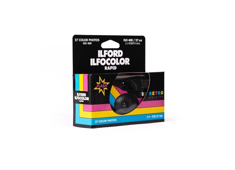 Ilford Einwegkamera 27 Flash Retro/400 ASA