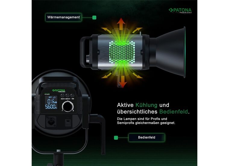 Patona Leuchte COB-200 APRC APP